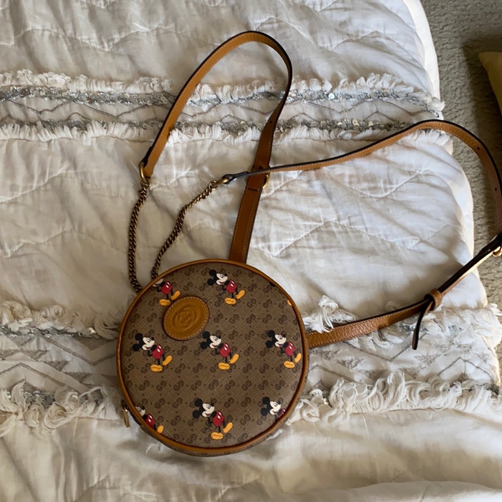 Disney Gucci Round  Small Backpack